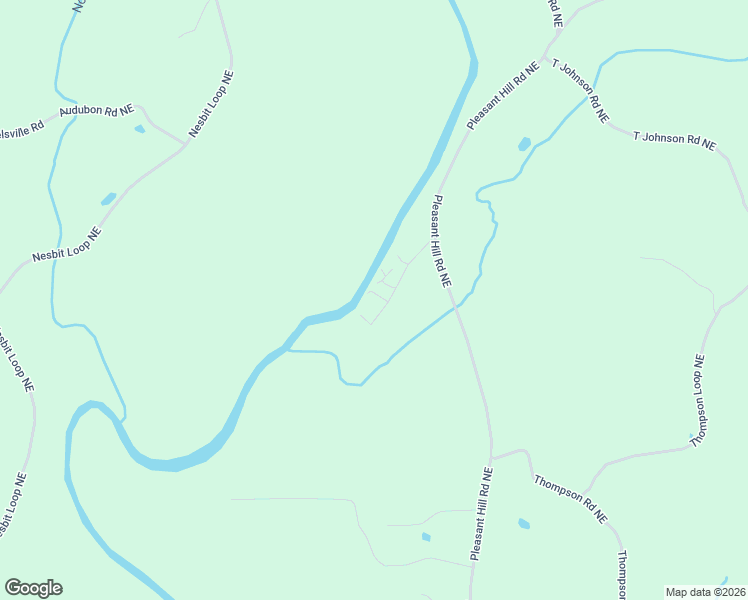 map of restaurants, bars, coffee shops, grocery stores, and more near 2090 Pleasant Hill Road Northeast in Ranger