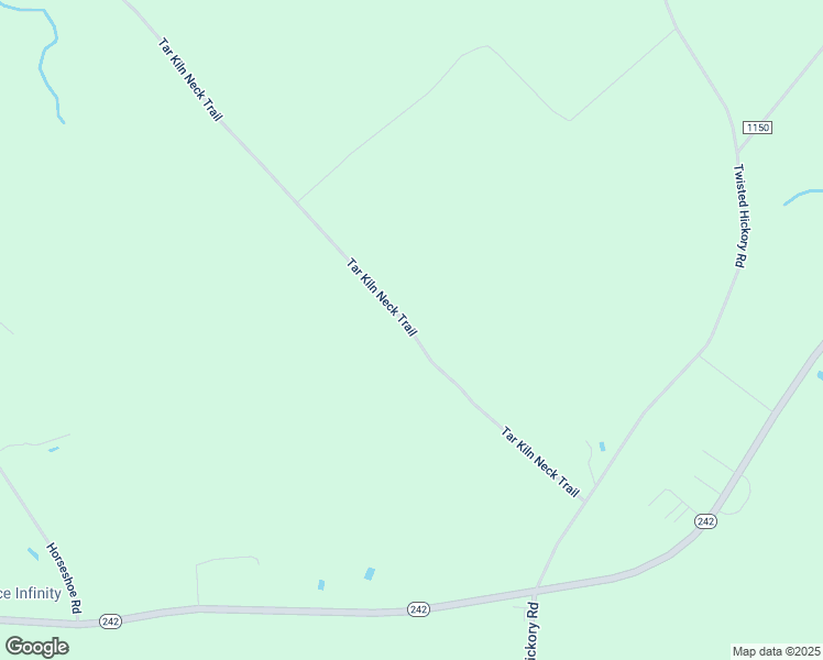 map of restaurants, bars, coffee shops, grocery stores, and more near Tar Kiln Neck Trail in Butters