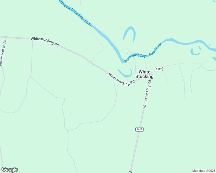 map of restaurants, bars, coffee shops, grocery stores, and more near 2718 Whitestocking Road in Burgaw