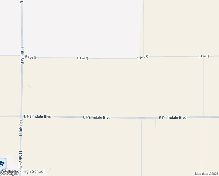 map of restaurants, bars, coffee shops, grocery stores, and more near 2 East Palmdale Boulevard in Palmdale