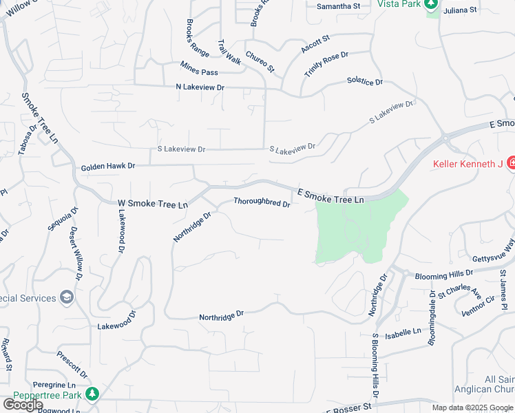 map of restaurants, bars, coffee shops, grocery stores, and more near 230 Thoroughbred Drive in Prescott