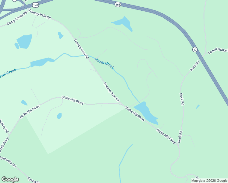 map of restaurants, bars, coffee shops, grocery stores, and more near 241 Tommy Irvin Road in Mount Airy