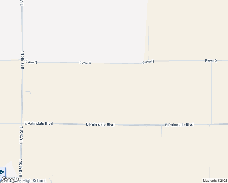 map of restaurants, bars, coffee shops, grocery stores, and more near 116th Street East in Juniper Hills