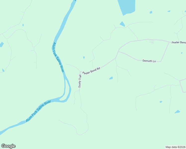 map of restaurants, bars, coffee shops, grocery stores, and more near 4223 Peeler Bend Road in Benton