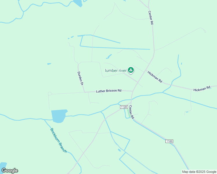 map of restaurants, bars, coffee shops, grocery stores, and more near 208 Luther Brisson Road in Bladenboro