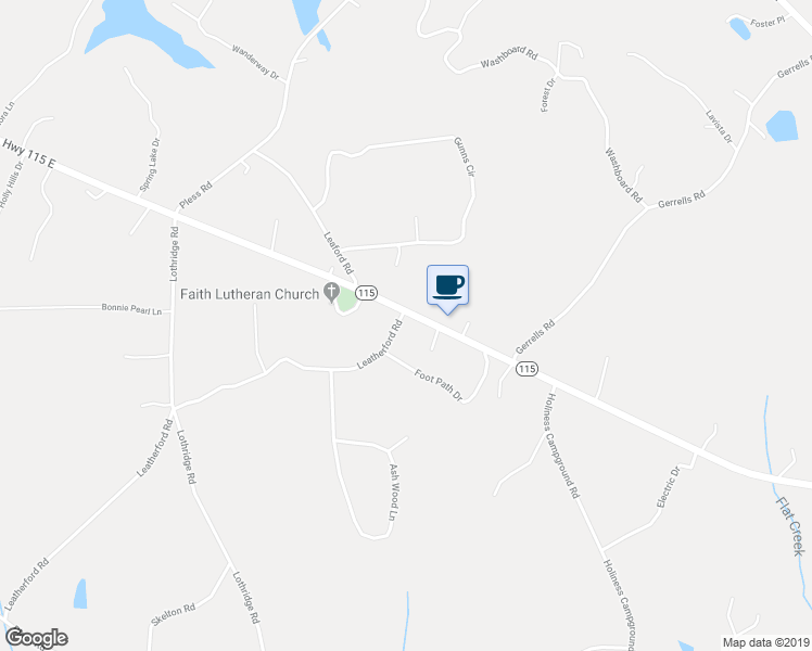 map of restaurants, bars, coffee shops, grocery stores, and more near 15 Leatherford Road in Cleveland