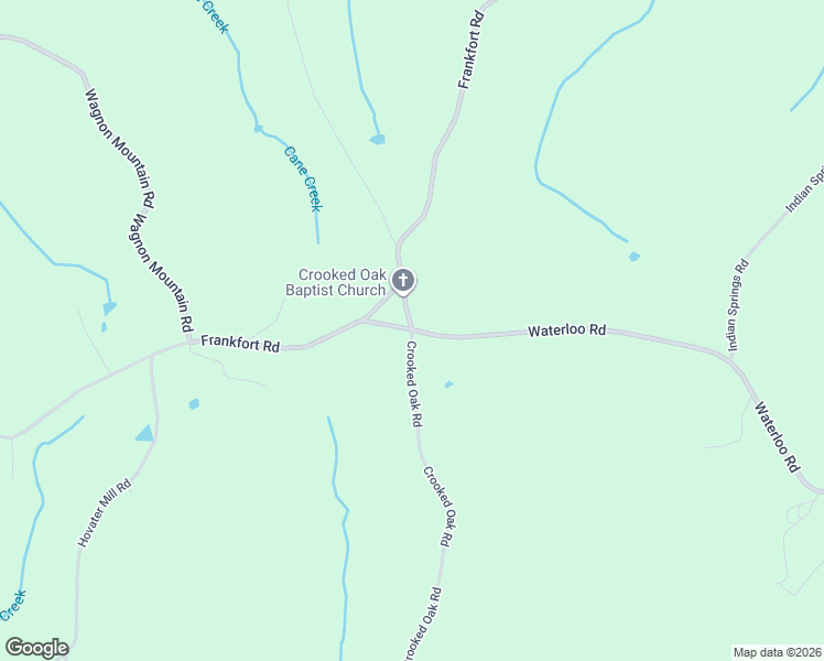map of restaurants, bars, coffee shops, grocery stores, and more near 581 Crooked Oak Road in Russellville