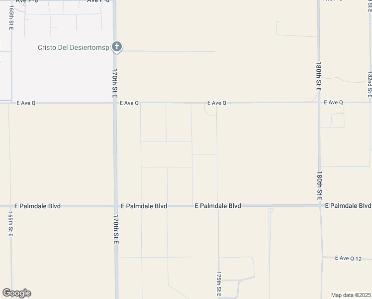 map of restaurants, bars, coffee shops, grocery stores, and more near East Avenue Q3 in Los Angeles County