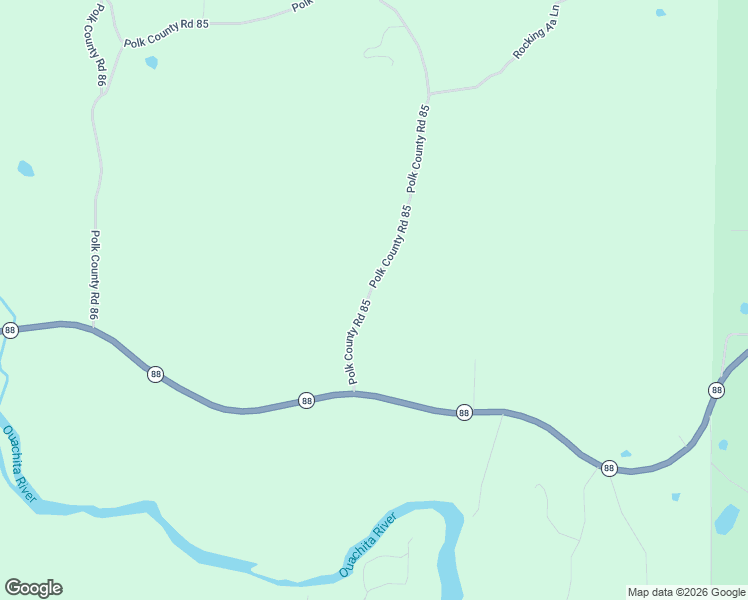 map of restaurants, bars, coffee shops, grocery stores, and more near 150 Polk Road 85 in Mena