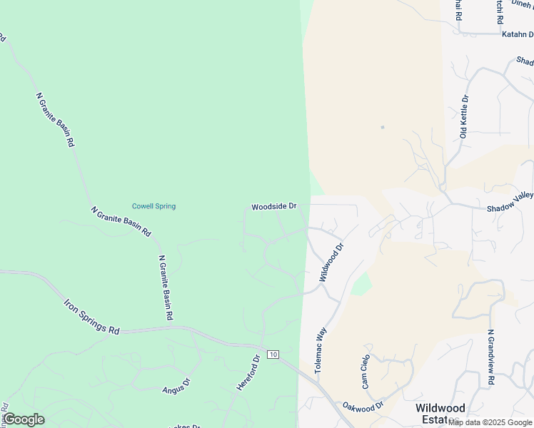 map of restaurants, bars, coffee shops, grocery stores, and more near 10 Shadow Vista in Prescott