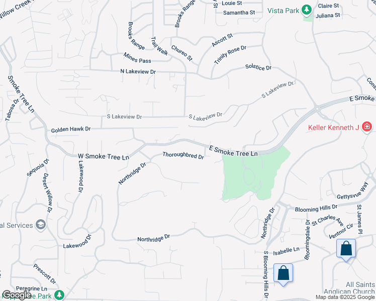 map of restaurants, bars, coffee shops, grocery stores, and more near 230 Thoroughbred Drive in Prescott