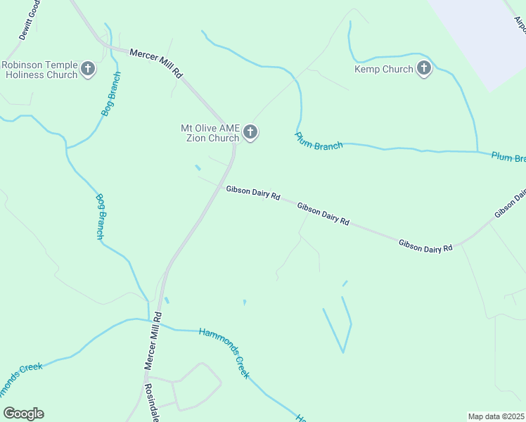 map of restaurants, bars, coffee shops, grocery stores, and more near 1353 Gibson Dairy Road in Elizabethtown