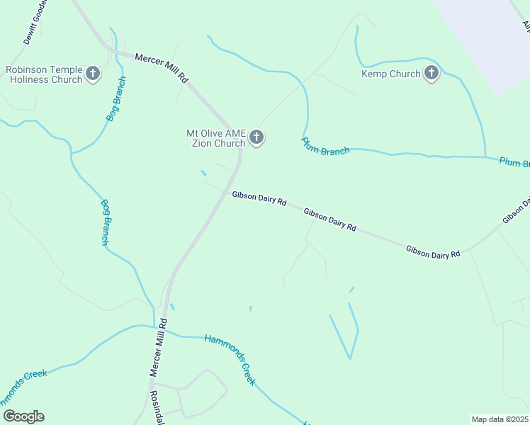 map of restaurants, bars, coffee shops, grocery stores, and more near 1353 Gibson Dairy Road in Elizabethtown