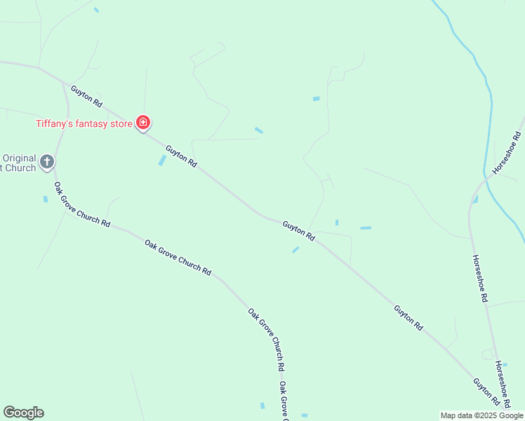 map of restaurants, bars, coffee shops, grocery stores, and more near Guyton Road in Elizabethtown