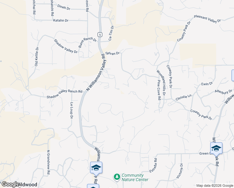 map of restaurants, bars, coffee shops, grocery stores, and more near 52 Rill Road in Prescott