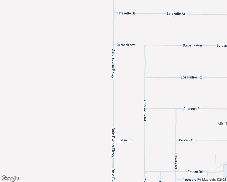 map of restaurants, bars, coffee shops, grocery stores, and more near Dale Evans Parkway in Apple Valley