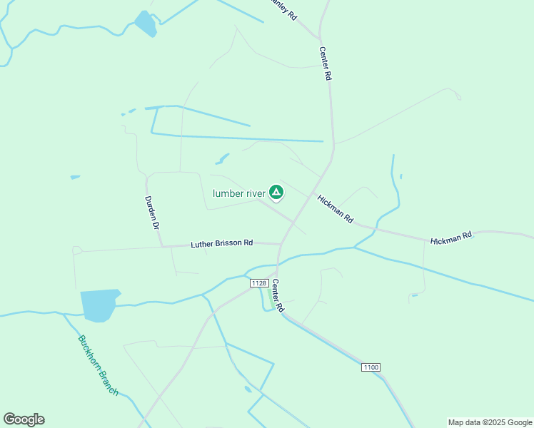 map of restaurants, bars, coffee shops, grocery stores, and more near 30 Luther Brisson Road in Bladenboro