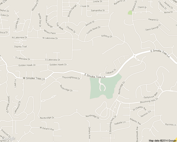 map of restaurants, bars, coffee shops, grocery stores, and more near 282 East Smoke Tree Lane in Prescott