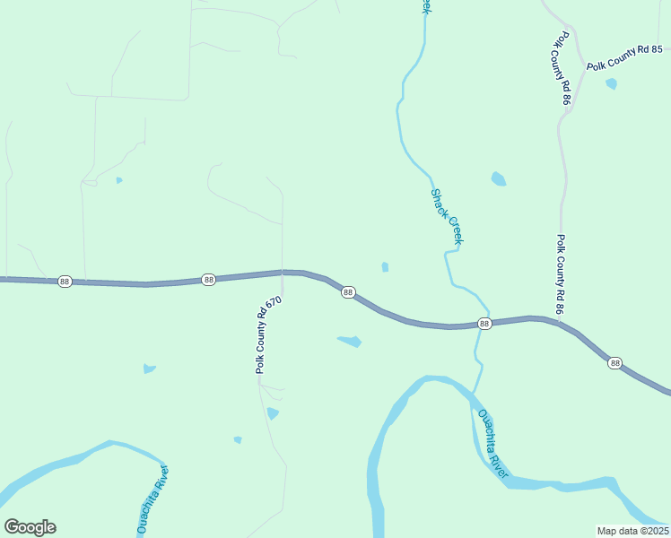 map of restaurants, bars, coffee shops, grocery stores, and more near 5471 Arkansas 88 in Mena