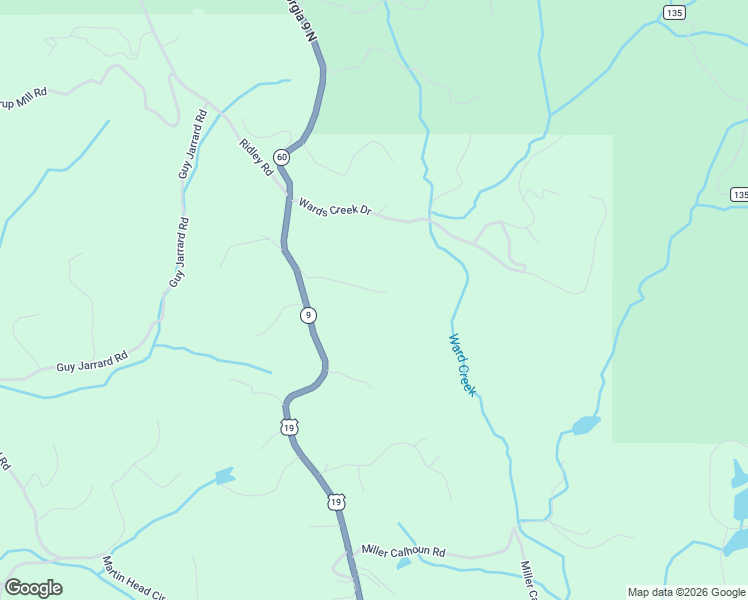 map of restaurants, bars, coffee shops, grocery stores, and more near 232 Hallmark Place in Dahlonega