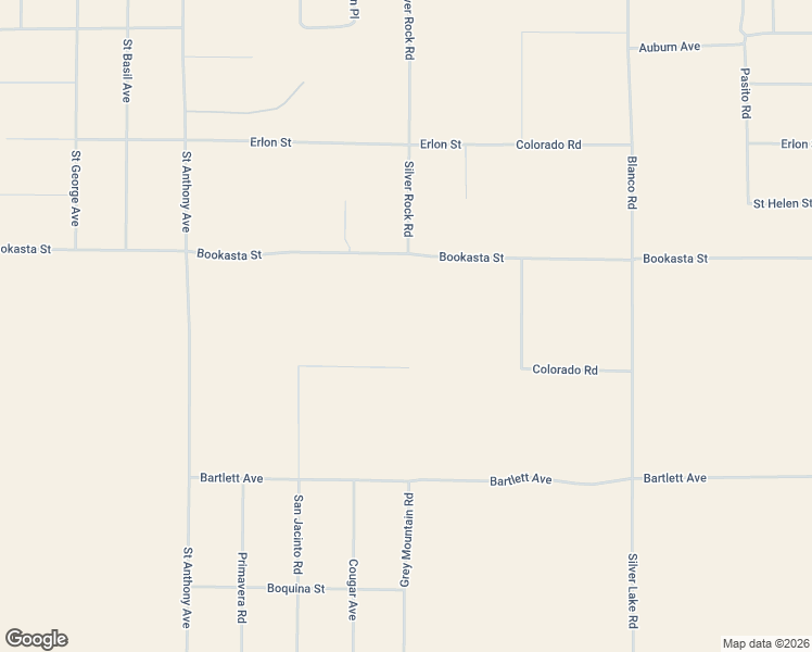 map of restaurants, bars, coffee shops, grocery stores, and more near Bookasta Street in San Bernardino County