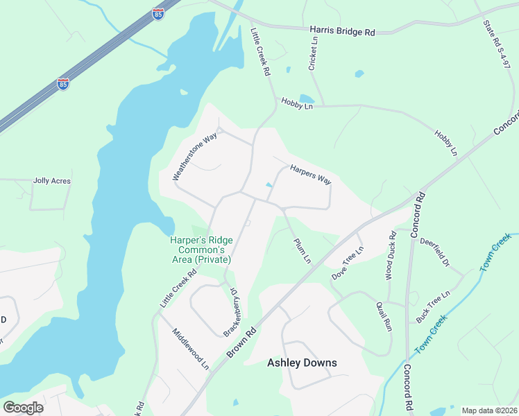 map of restaurants, bars, coffee shops, grocery stores, and more near 3022 Brackenberry Drive in Anderson