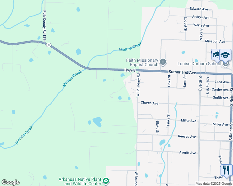 map of restaurants, bars, coffee shops, grocery stores, and more near 118 Aleeyah Lane in Mena