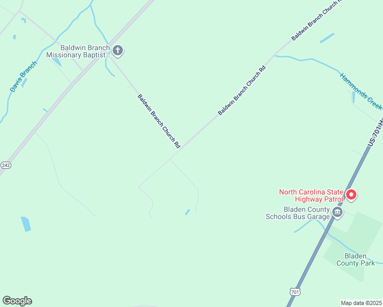 map of restaurants, bars, coffee shops, grocery stores, and more near 1375 Baldwin Branch Church Road in Elizabethtown