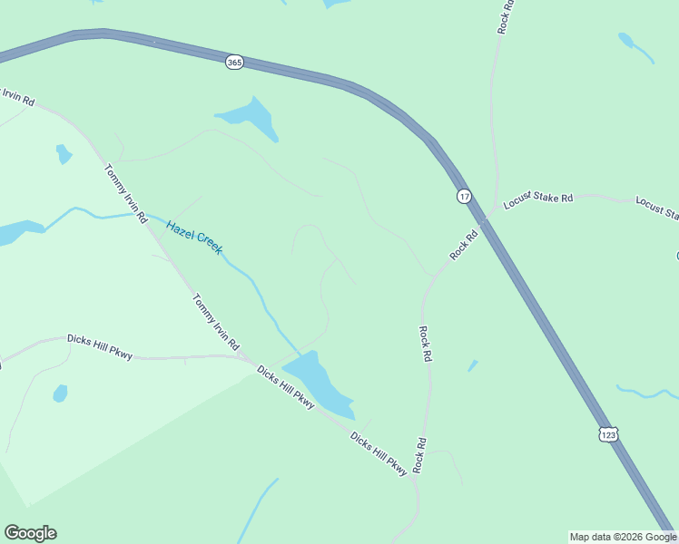 map of restaurants, bars, coffee shops, grocery stores, and more near 414 Irvin Lake Road in Mount Airy