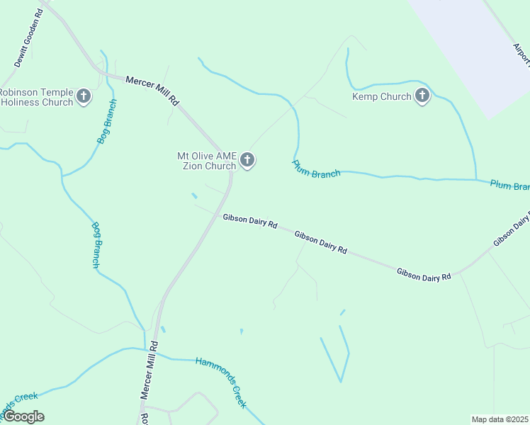 map of restaurants, bars, coffee shops, grocery stores, and more near 1310 Gibson Dairy Road in Elizabethtown