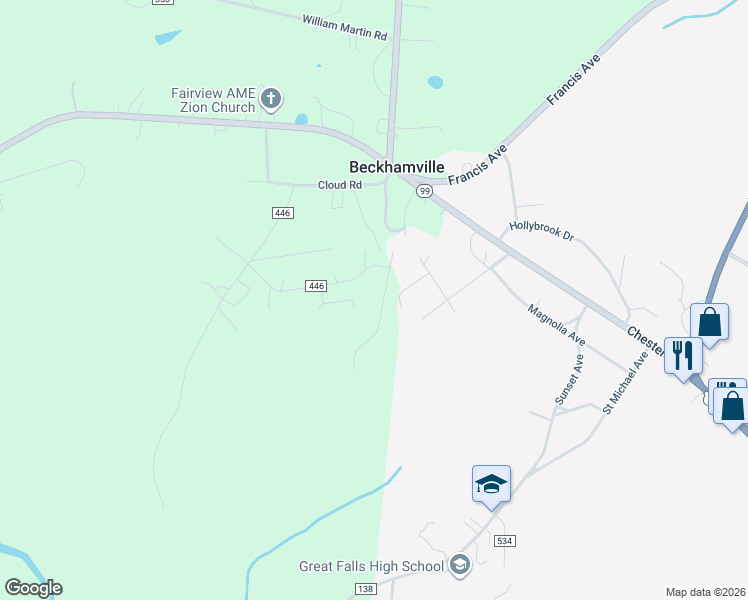 map of restaurants, bars, coffee shops, grocery stores, and more near 5324 George Beard Avenue in Great Falls