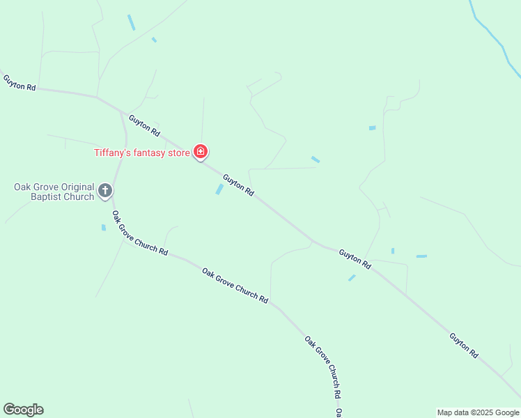 map of restaurants, bars, coffee shops, grocery stores, and more near 1481 Guyton Road in Bladenboro