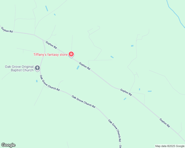 map of restaurants, bars, coffee shops, grocery stores, and more near 1481 Guyton Road in Bladenboro