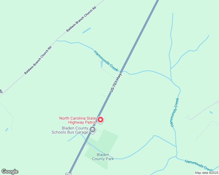 map of restaurants, bars, coffee shops, grocery stores, and more near U.S. 701 Highway in Clarkton