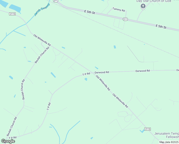 map of restaurants, bars, coffee shops, grocery stores, and more near 800 Old Whiteville Road in Lumberton