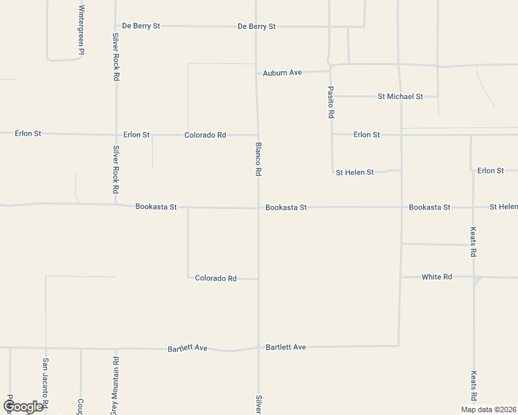 map of restaurants, bars, coffee shops, grocery stores, and more near 14130 Blanco Road in Adelanto