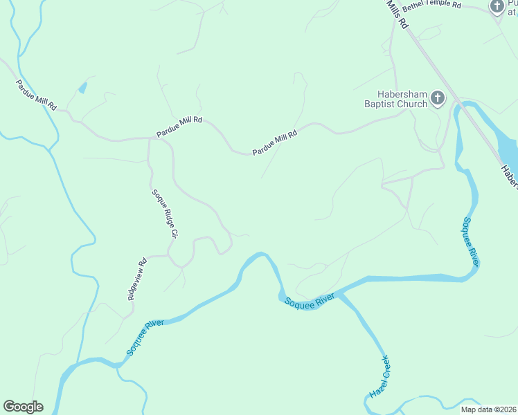 map of restaurants, bars, coffee shops, grocery stores, and more near 250 Ridgeview Road in Demorest