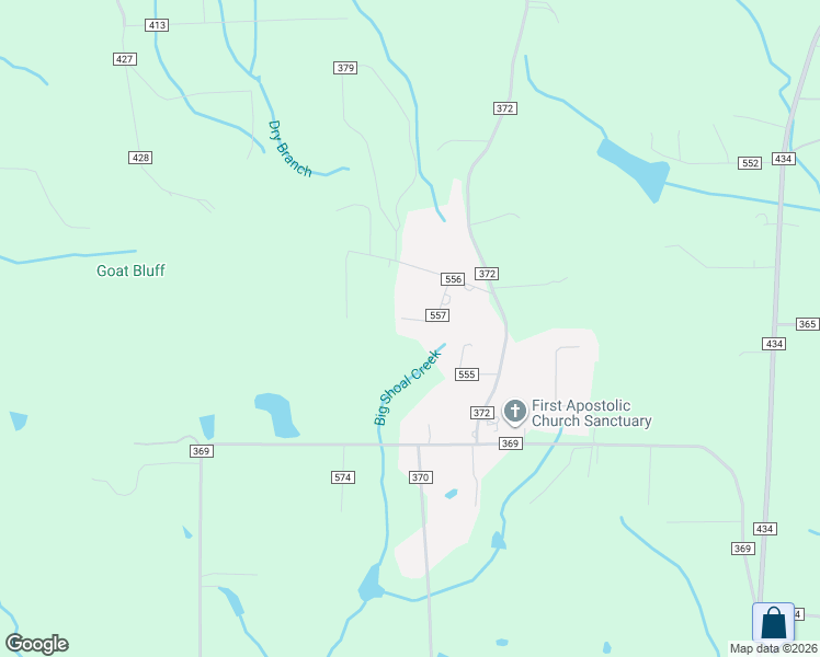 map of restaurants, bars, coffee shops, grocery stores, and more near 151 County Road 557 in Trinity