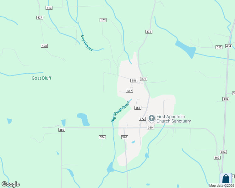 map of restaurants, bars, coffee shops, grocery stores, and more near 151 County Road 557 in Trinity