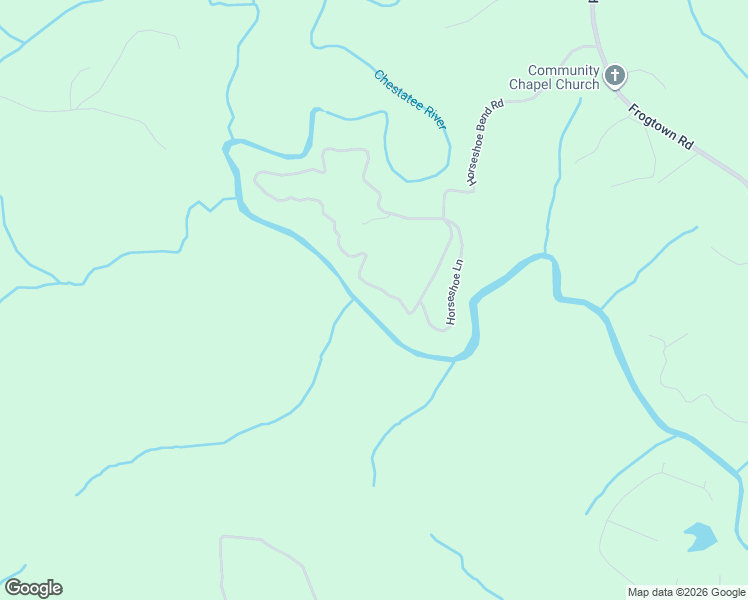 map of restaurants, bars, coffee shops, grocery stores, and more near 1880 Horseshoe Bend Road in Dahlonega