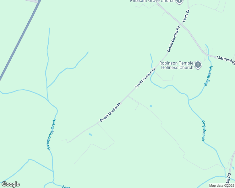 map of restaurants, bars, coffee shops, grocery stores, and more near Dewitt Gooden Road in Bladen County