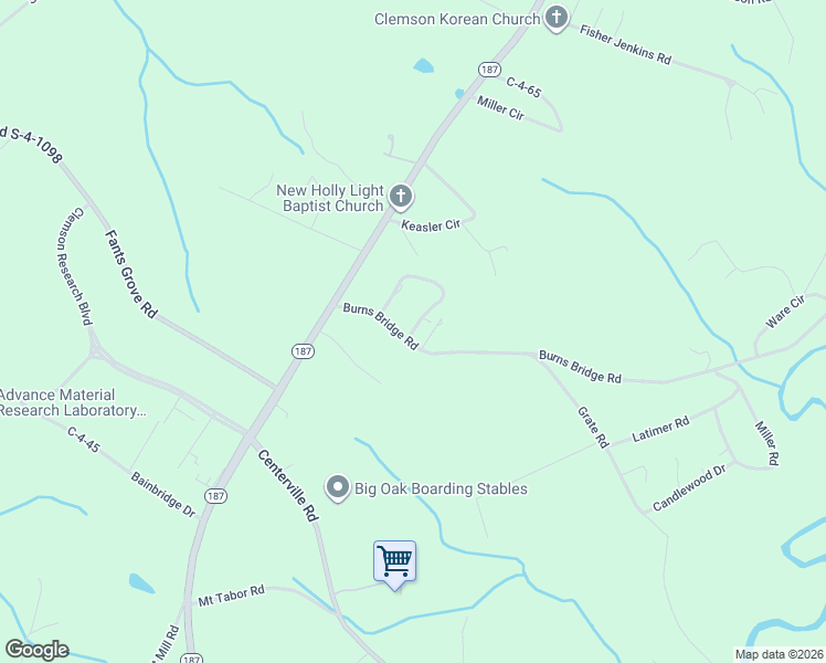 map of restaurants, bars, coffee shops, grocery stores, and more near 206 Tc-4-145 in Anderson