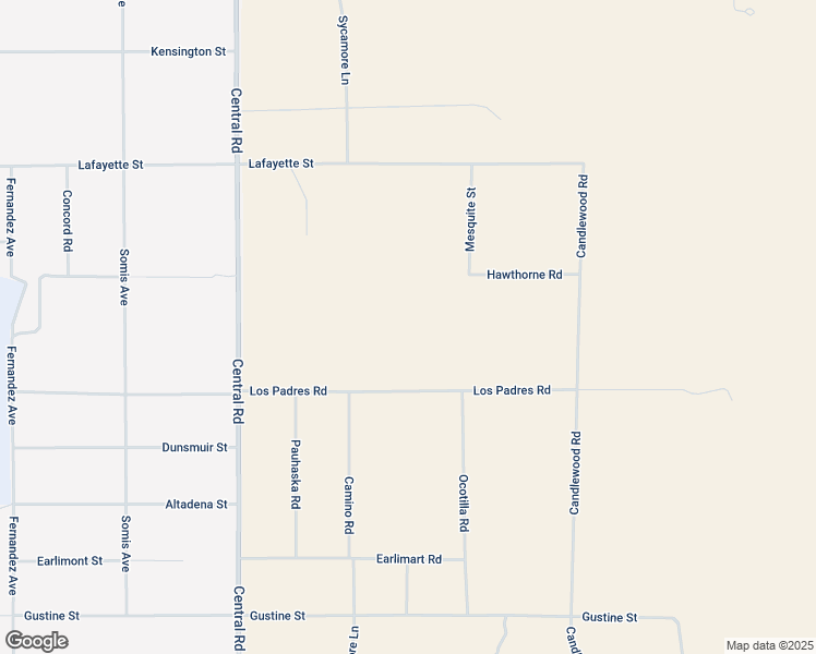 map of restaurants, bars, coffee shops, grocery stores, and more near Los Padres Road in Apple Valley