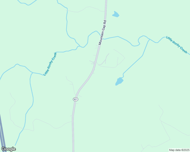 map of restaurants, bars, coffee shops, grocery stores, and more near 3989 Mountain Gap Road in Blackstock