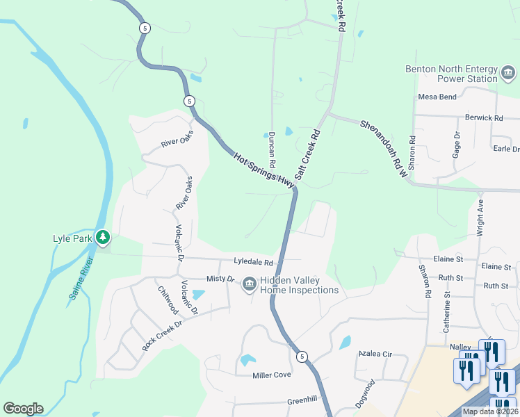 map of restaurants, bars, coffee shops, grocery stores, and more near 7 Cotswold Road in Benton