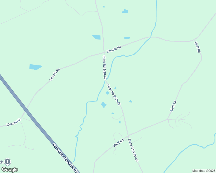 map of restaurants, bars, coffee shops, grocery stores, and more near 3068 State Road S-30-40 in Gray Court