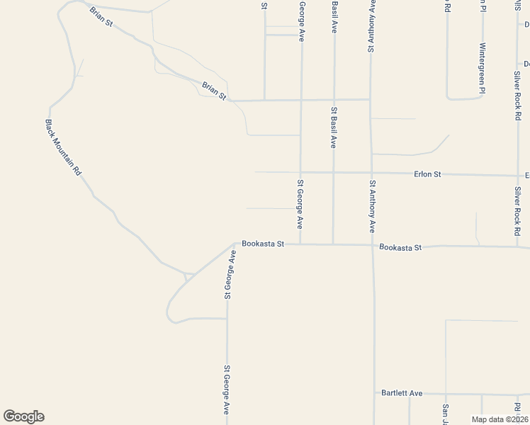 map of restaurants, bars, coffee shops, grocery stores, and more near Saint Helen Street in San Bernardino County