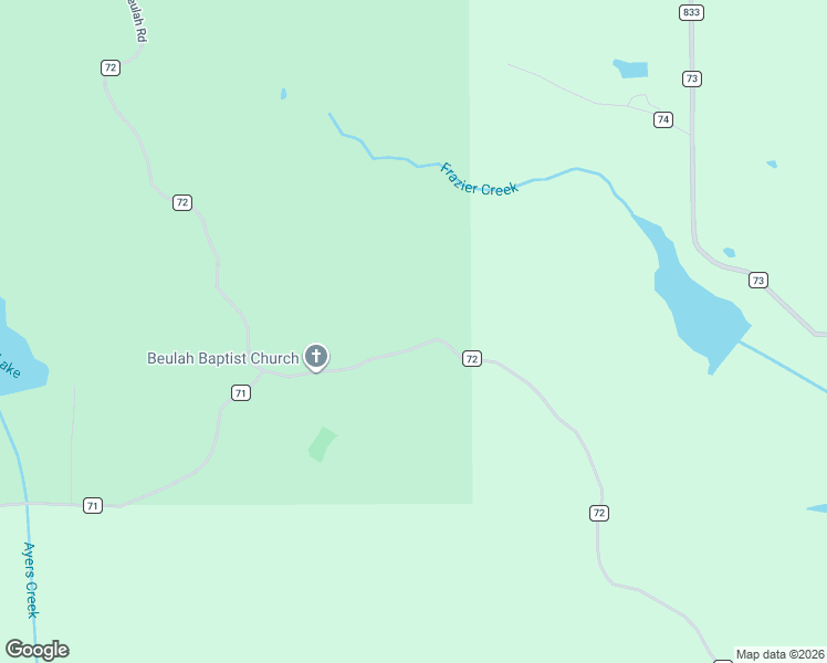 map of restaurants, bars, coffee shops, grocery stores, and more near 1119 County Road 72 in Myrtle