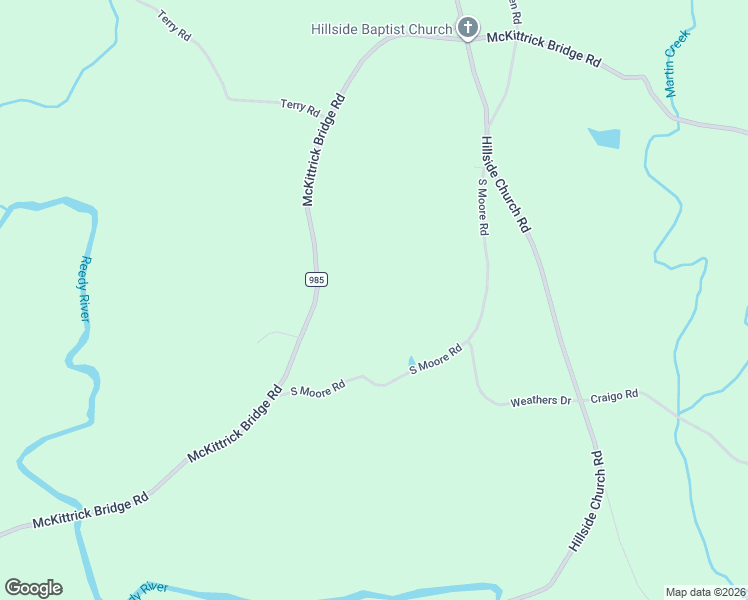map of restaurants, bars, coffee shops, grocery stores, and more near 518 McKittrick Bridge Road in Fountain Inn