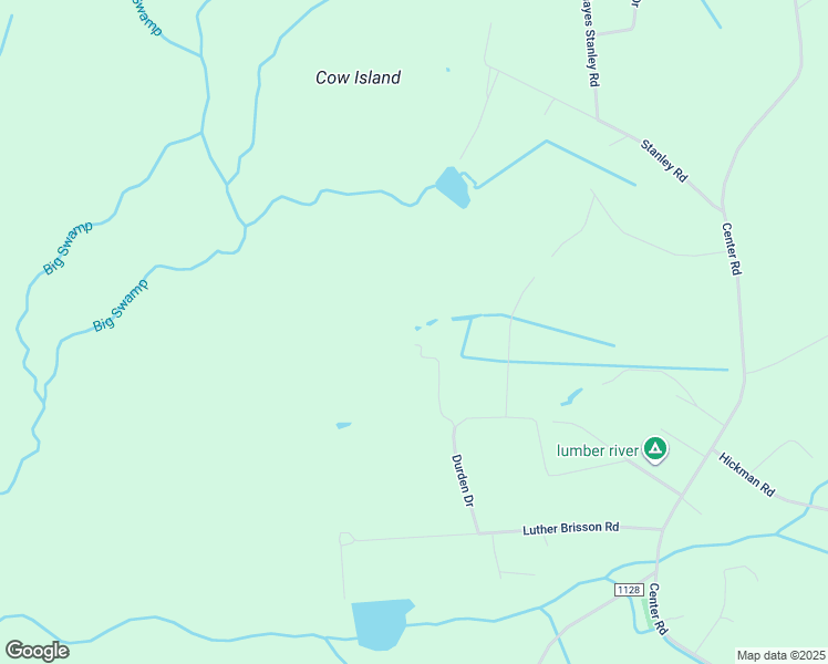 map of restaurants, bars, coffee shops, grocery stores, and more near 380 Durden Drive in Bladenboro